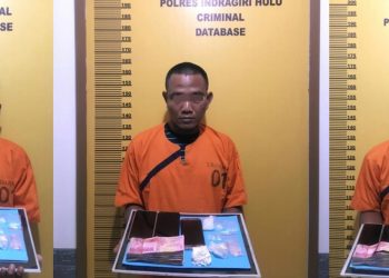 3 Pengedar Sabu di Air Molek Digulung Polisi