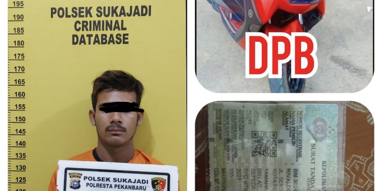 Modus Pinjam Motor Ke Tempat Saudara, Pemuda di Pekanbaru Bawa Kabur N-MAX