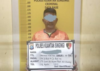 Satresnarkoba Polres Kuansing Tangkap Pria Diduga Penyalahguna Narkotika