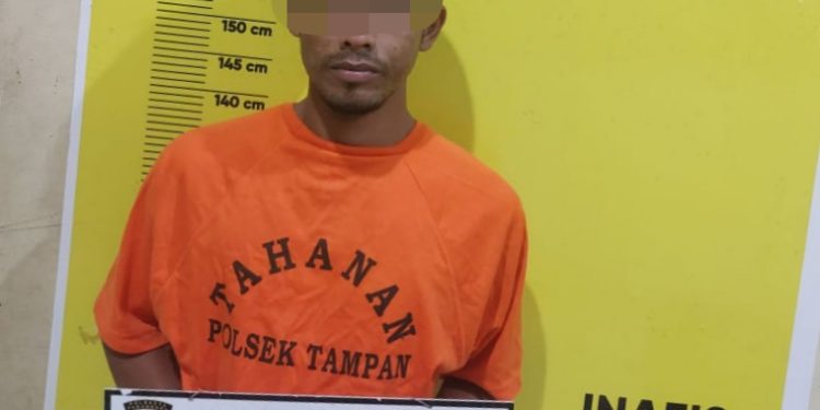 Gagal Curi Motor, Pelaku Curanmor di Pekanbaru Bonyok Dihakimi Massa