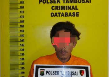 Dibekuk di Jalan, Polisi Gagalkan Transaksi Sabu di Tambusai