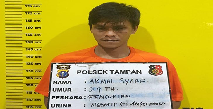 Curi Mesin Pendingin Udara di Kampusnya Sendiri, Alumni UIN Suska Riau Ini Masuk Sel Polisi