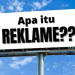 Penjelasan & Asal Mula Papan Reklame
