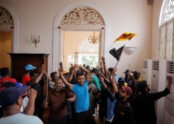 Pemimpin Serikat Pekerja Sri Lanka Ditangkap Polisi Karena Mencuri dari Rumah Mantan Presiden Rajapaksa