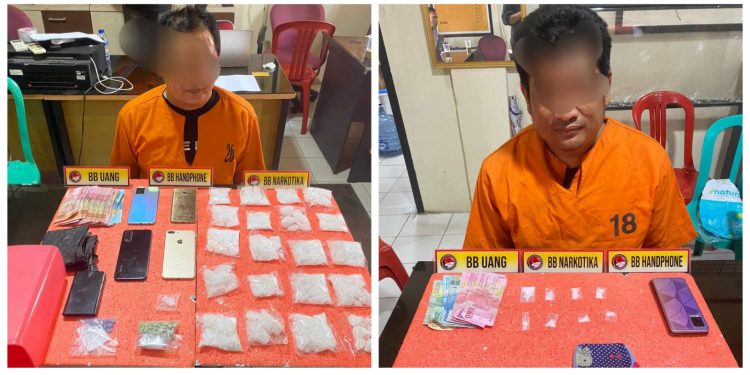 Lama DPO, Dua Bandar Narkoba di Inhil Ditangkap Bawa 800 Gram Sabu dan Pil Ekstasi