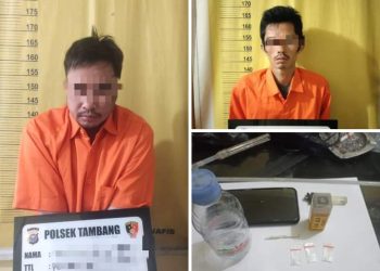 Polisi Tangkap Dua Pelaku Narkoba di Perumahan Griya Tarai