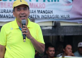 Ketua DPRD Inhil Ferryandi Tutup Open Turnamen Pemuda Cup Kecamatan Mandah