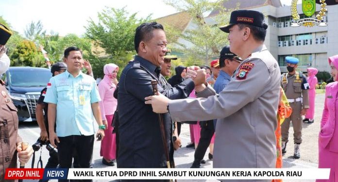 Wakil Ketua DPRD Inhil Sambut Kunjungan Kerja Kapolda Riau