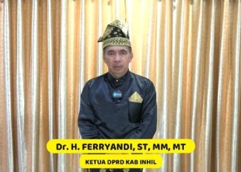 Milad Inhil ke-57, Ketua DPRD Dr. H. Ferryandi: Kalau Inhil Ingin Berjaya Sejahterakan Petaninya