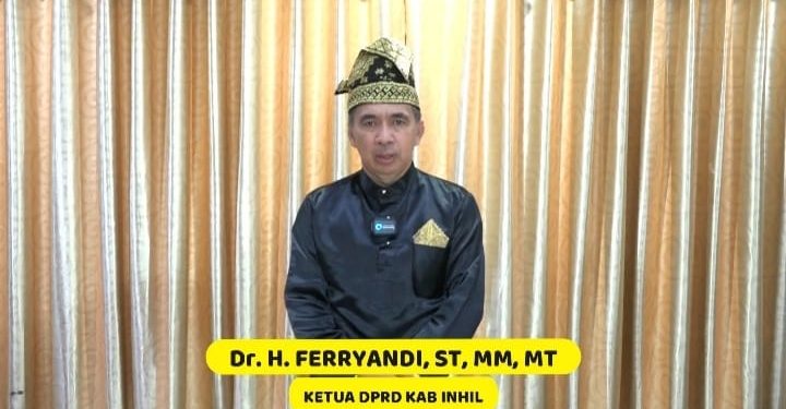 Milad Inhil ke-57, Ketua DPRD Dr. H. Ferryandi: Kalau Inhil Ingin Berjaya Sejahterakan Petaninya