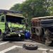 Truk Tronton Diseruduk di Tol Permai, Supir Tewas Saat Buang Air Kecil