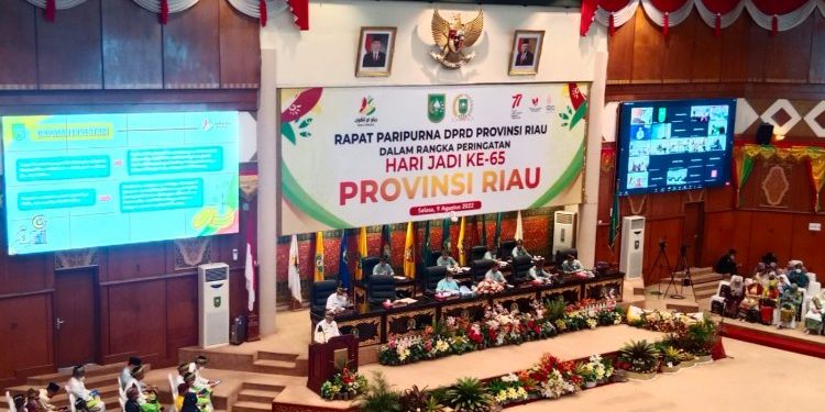 HUT Riau ke-65, DPRD Riau Minta Pemprov Tingkatkan Potensi di Sejumlah Sektor