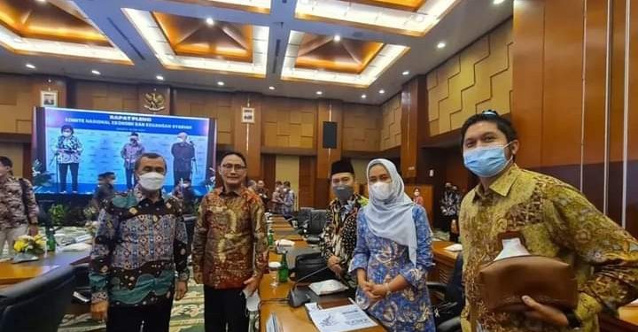 Komisi V DPRD Riau Hadiri Rapat Pleno KNEKS di Kementrian Keuangan RI