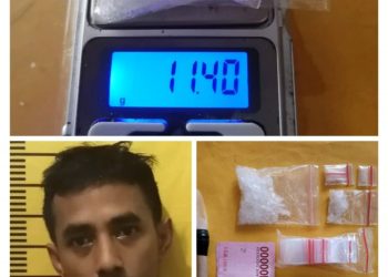 Hasil Pengembangan Sabu, Agus Diringkus Satnarkoba Polres Bengkalis