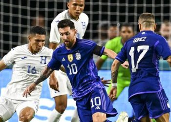 Messi Dua Gol, Argentina Hancurkan Honduras 3-0