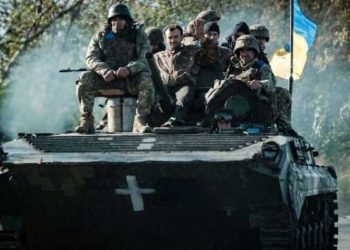 Pasukan Ukraina merebut kembali desa di wilayah Luhansk saat Rusia kehilangan kendali