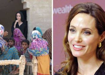 Angelina Jolie mengunjungi Pakistan untuk mendukung orang-orang yang terkena dampak banjir