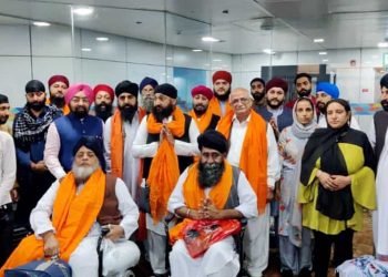 Penerbangan khusus yang membawa 55 pengungsi Sikh Afghanistan tiba di India