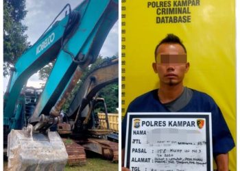 Sudah Tiga Pekan, Polisi Masih Lakukan Penyidikan Terhadap Pemilik Tambang Ilegal di Desa Kualu Nenas