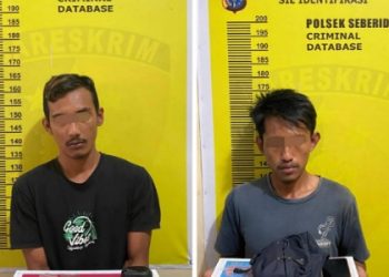 Edarkan Sabu, 2 Pemuda di Buluh Rampai Digulung Polsek Seberida