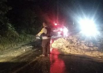 Diguyur Hujan Satu Malam, Jalan Lintas Riau-Sumbar Longsor