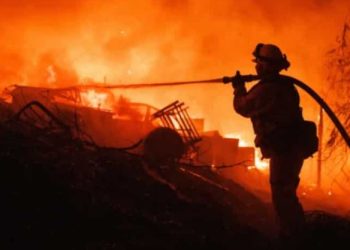 Tragis! Dua orang tewas dalam kebakaran hutan Fairview di California Selatan