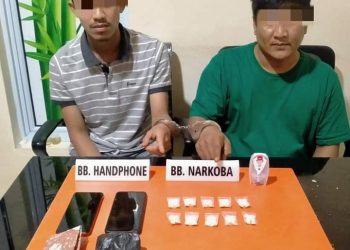 Edarkan 100 Butir Ekstasi, Dua Pengedar Diringkus Tim Ojoloyo Kampar