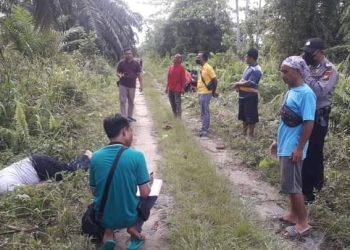 Heboh!! Warga Temukan Mayat Tanpa Identitas di Jalan HK Desa Baru