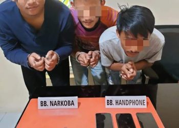 Tim Ojoloyo Ringkus 5 orang  Pelaku Narkoba Antar Kabupaten