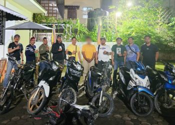 Terciduk, Pelaku Curanmor Beraksi di 26 Tempat Inhil