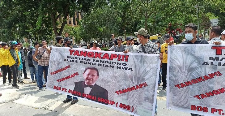 Diduga Salahi Aturan Dalam Penggunaan Lahan, Kejati Riau Didesak Tangkap Bos PT Surya Dumai Group