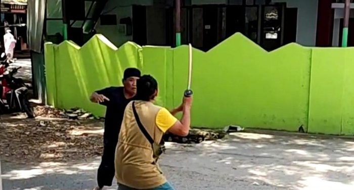Ajaib, Ditebas Berkali-kali dengan Samurai Tajam, Pria di Palu Hanya Alami Luka Ringan