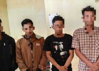 Curi Peralatan Proyek, 5 Pemuda Ditangkap Polisi