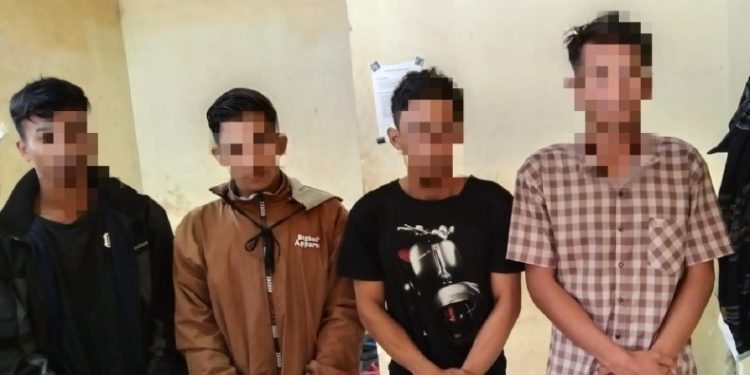 Curi Peralatan Proyek, 5 Pemuda Ditangkap Polisi