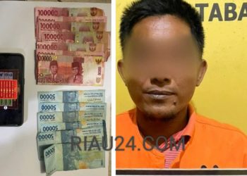 Raup Rp 1,5 Juta Per Hari, Penjual Chip High Domino Desa Damai Diringkus