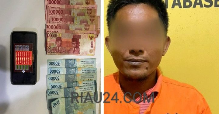 Raup Rp 1,5 Juta Per Hari, Penjual Chip High Domino Desa Damai Diringkus