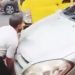 Viral, Ketua RT Dorong mobil Oknum Polisi yang Halangi Gang. Jadi Sorotan Mahfud MD