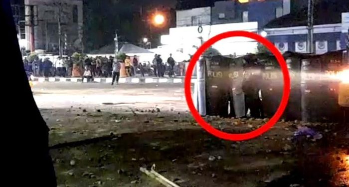 Viral Tembakan Busur panah saat Aksi Mahasiswa UNM Tolak Kenaikan BBM, Polisi Masih Menyelidiki