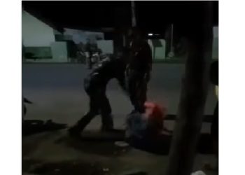 Viral, Oknum TNI Hajar Pria Diduga Selingkuhan Istri hingga Babak Belur