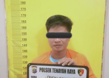 Kedapatan Bawa Sabu dan Ganja Kering Dalam Kantong Kresek, Warga Siak Hulu Ditangkap Polisi