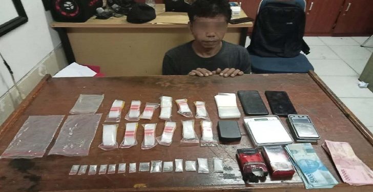 Diduga Edarkan Sabu, Buruh Lepas Ditangkap Polres Siak