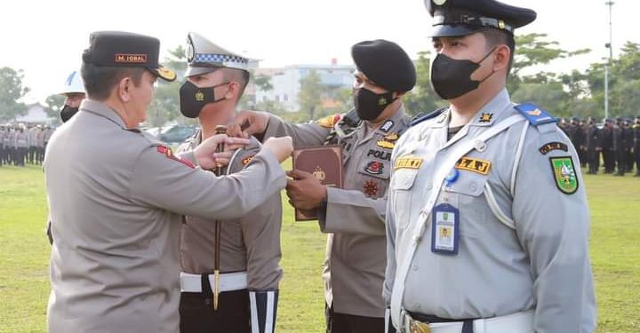 840 Personil Gabungan Diturunkan Pada Operasi Zebra Lancang Kuning 2022