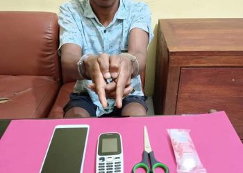Simpan Sabu Dikantong Celana, CI Diringkus Polsek Siak Hulu