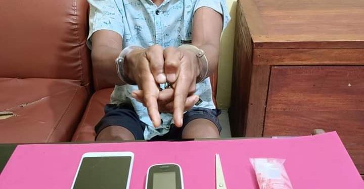 Simpan Sabu Dikantong Celana, CI Diringkus Polsek Siak Hulu