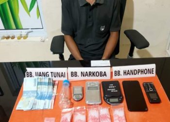Amankan 11 Paket Sabu, Satnarkoba Kampar Tangkap Pengedar Narkoba
