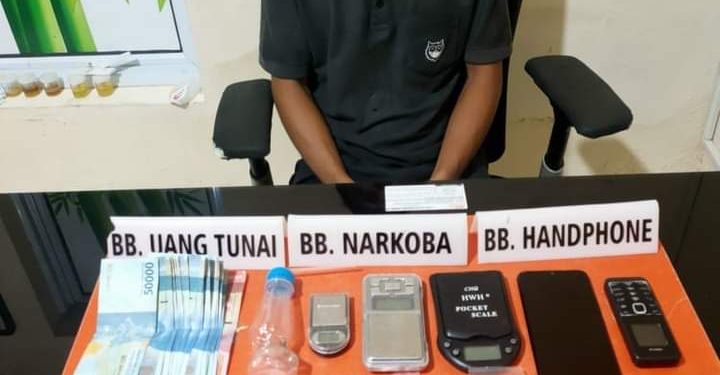 Amankan 11 Paket Sabu, Satnarkoba Kampar Tangkap Pengedar Narkoba