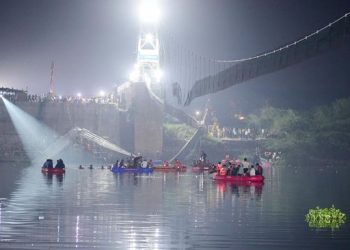 Korban Tewas Jembatan Ambruk di India Tembus 134 Orang