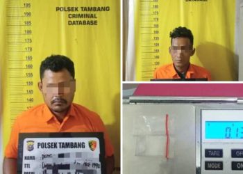 Resedivis Pengedar dan Pemakai Narkoba di Ringkus Polsek Tambang