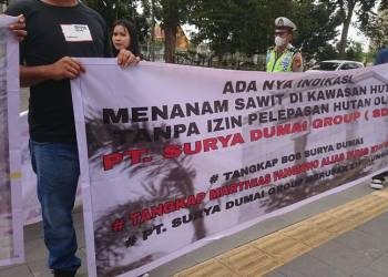 Aliansi Mahasiswa Pekanbaru Desak Kejati Riau Usut Dugaan Penyelewengan Lahan oleh PT Surya Dumai