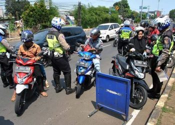 Operasi Zebra Lancang Kuning Hari Pertama, 46 Pengendara di Pekanbaru Ditilang